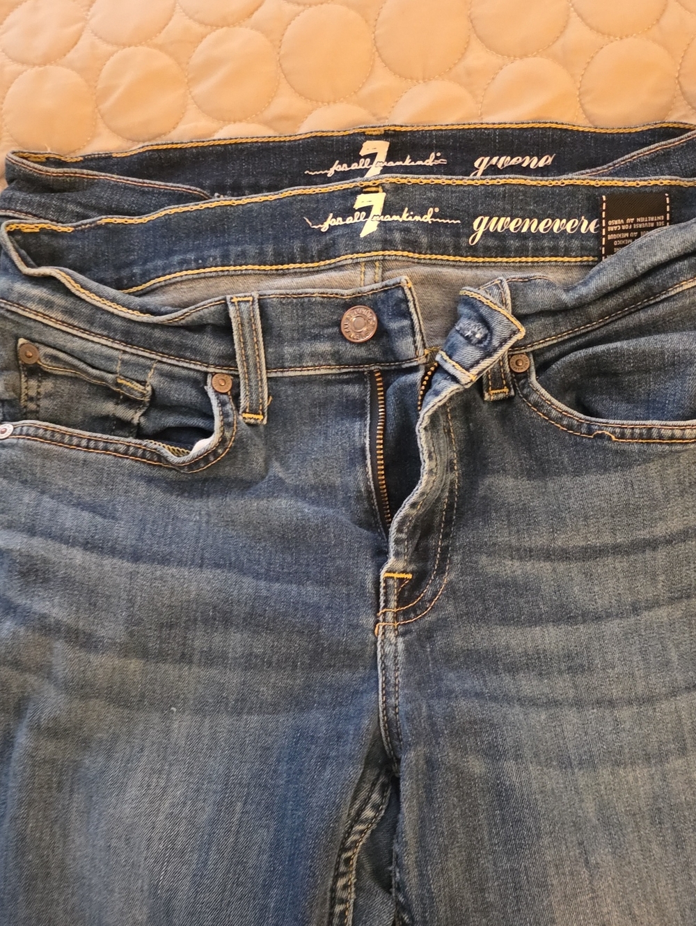7 For All Mankind Gwenevere Women’s Blue Jeans
